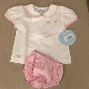Little English Bunny Diaper Set